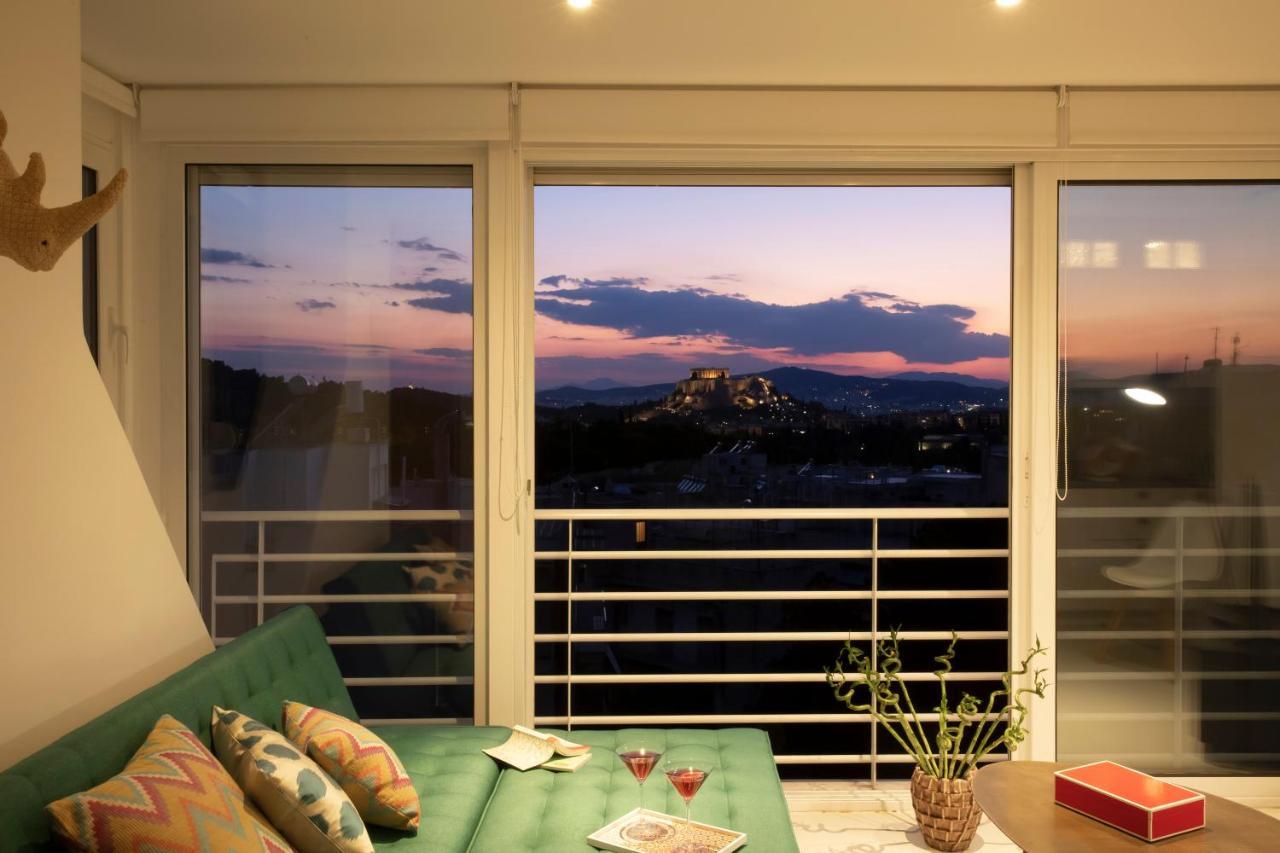Stunning Acropolis View Apartment Афины Экстерьер фото